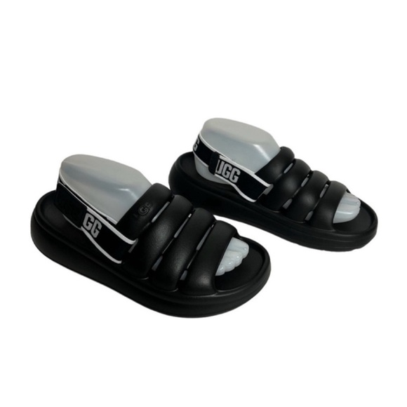 UGG Women's Black Sport Yeah Sandal - Picture 1 of 13